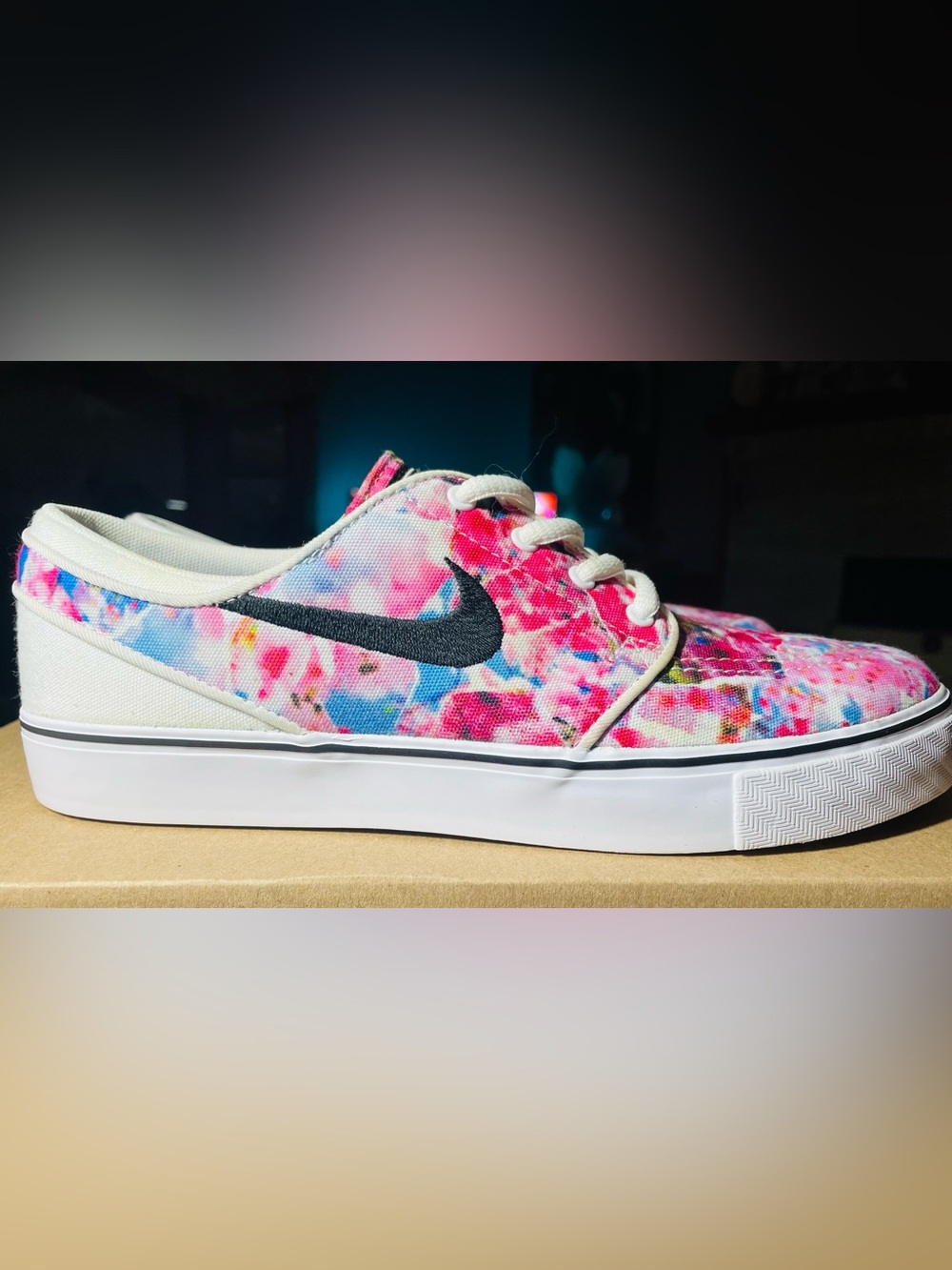 Nike SB Zoom Stefan Janoski Canvas PRM Cherry Blossom 6Y-7.5W